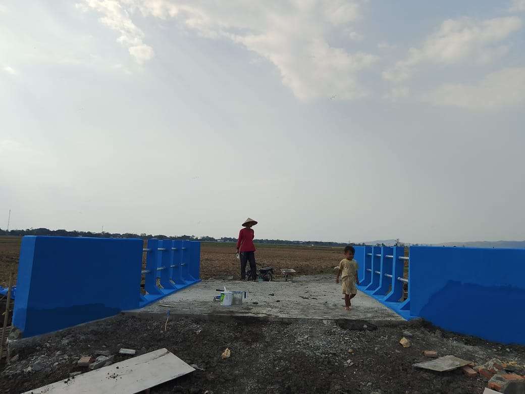 Pembangunan Jembatan Pertanian Wilayah Setro Ta 2024